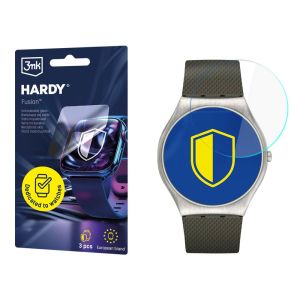 Sklo hybridní na smartwatch Swatch Skinearth - 3mk HARDY® Fusion Watch Protection™