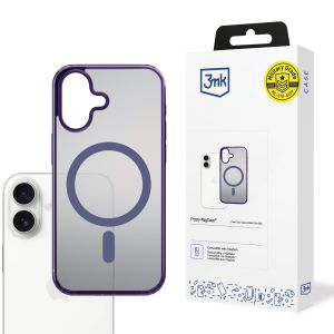 Pouzdro na Apple iPhone 17 - 3mk Frosty MagCase Fialová