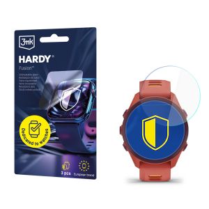 Hybridní sklo na smartwatch Garmin Forerunner 70/ 170/ 170 Music - 3mk HARDY® Fusion Watch Protection™