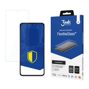 Hybridní nerozbitné sklo na Motorola Moto G84 5G - 3mk FlexibleGlass™