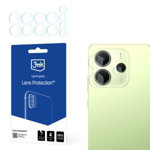 Sklo na objektiv fotoaparátu pro Redmi Note 14 4G - 3mk Lens Protection