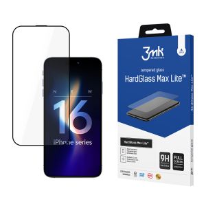 Tvrzené sklo na Apple iPhone 16 Pro Max - 3mk HardGlass Max Lite