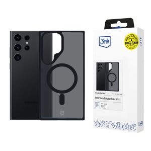 Pouzdro na Samsung Galaxy S23 Ultra - 3mk Smoke MagCase