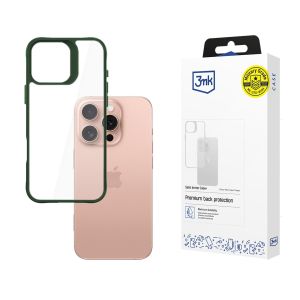Pouzdro na Apple iPhone 16 Pro - 3mk Satin Armor Case+ Zelené
