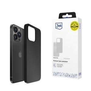 Pouzdro na Apple iPhone 16 Pro - 3mk Silikonové pouzdro Černé