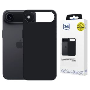 Silikonové pouzdro s MagSafe pro Apple iPhone Air - 3mk HARDY® Mellow MagCase™ Black