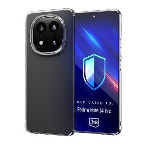 Pouzdro na Redmi Note 14 Pro 5G - 3mk Clear Case