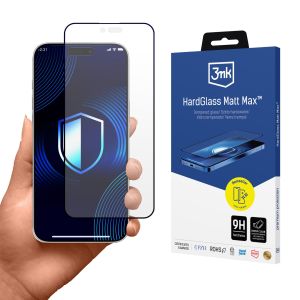 Matné tvrzené sklo na Apple iPhone Air - 3mk HardGlass Matt Max