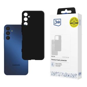 Pouzdro na Samsung Galaxy A15 5G - 3mk Matt Case Černá