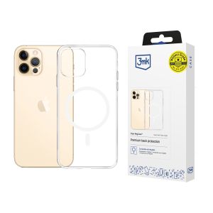 Pouzdro na Apple iPhone 12 Pro Max - 3mk Clear MagCase