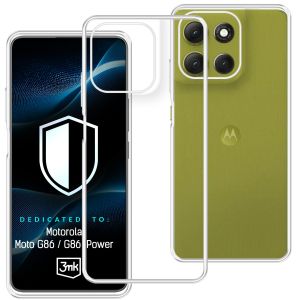Průhledné pouzdro pro Motorola Moto G86 – 3mk HARDY® Vision Case™