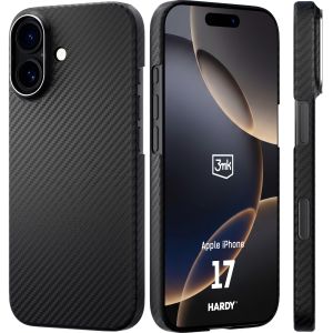 Pouzdro z aramidového vlákna s MagSafe na Apple iPhone 17 - 3mk HARDY® Aramid MagCase™