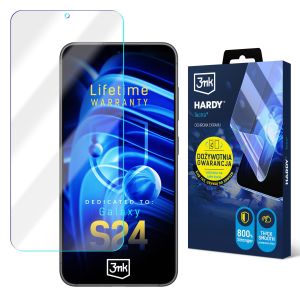 Superodolná fólie na Samsung Galaxy S24 – 3mk HARDY® Tectra™ (doživotní záruka)