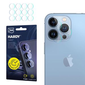 Sklo na objektiv fotoaparátu pro Apple iPhone 13 Pro - 3mk HARDY® Fusion Lens Protection™