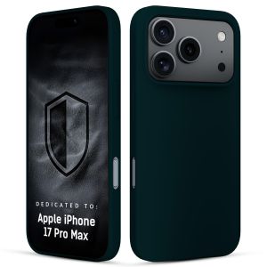 Silikonové pouzdro pro Apple iPhone 17 Pro Max - 3mk HARDY® Mellow Case™ Dark Green