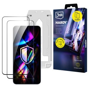 2× Tvrzené sklo s aplikátorem pro Samsung Galaxy S25 FE - 3mk HARDY® Hardura 9H™