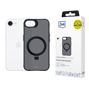 Pouzdro na Apple iPhone 16E - 3mk Smoke Case Mag&Stand