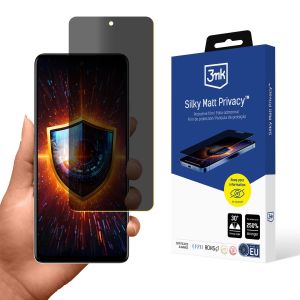 Fólie pro soukromí na Tecno Spark 10 Pro - 3mk Silky Matt Privacy