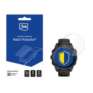 Ochranné sklo na displej chytrých hodinek Garmin Tactix 8 47mm - 3mk Watch Protection