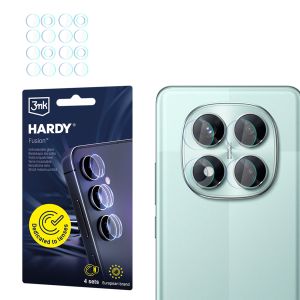 Sklo na čočku fotoaparátu pro Redmi Note 14 Pro 5G - 3mk HARDY® Fusion Lens Protection™