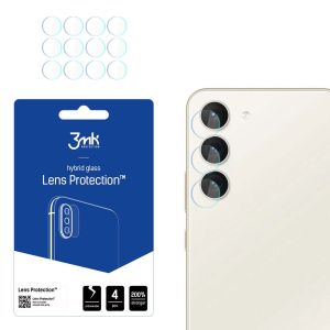 Sklo na objektiv fotoaparátu pro Samsung Galaxy S23 5G - 3mk Lens Protection