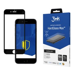 Vyztužené tvrzené sklo na Apple iPhone 8 - 3mk HardGlass Max