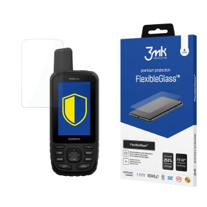 Hybridní nerozbitné sklo na Garmin GPSMap 66S - 3mk FlexibleGlass™