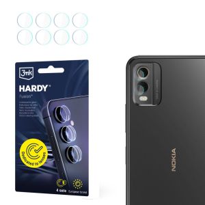 Sklo na čočku fotoaparátu pro Nokia C32 - 3mk HARDY® Fusion Lens Protection™