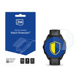 Ochranné sklo na displej chytrých hodinek Garmin Forerunner 165/ 165 Music - 3mk Watch Protection