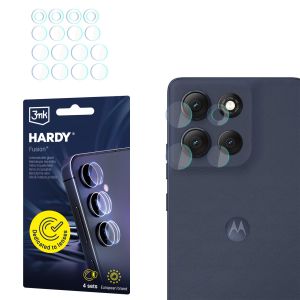 Sklo na objektiv fotoaparátu pro Motorola Moto G86 / G86 Power - 3mk HARDY® Fusion Lens Protection™