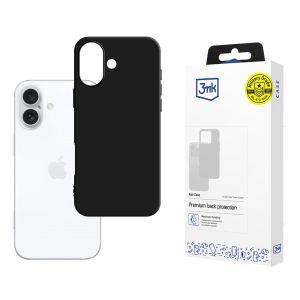 Pouzdro na Apple iPhone 16 Plus - 3mk Matt Case Černá