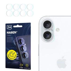 Sklo na objektiv fotoaparátu pro Apple iPhone 16 Plus - 3mk HARDY® Fusion Lens Protection™