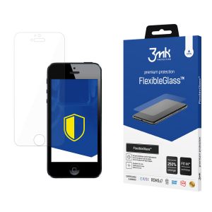Hybridní nerozbitné sklo na Apple iPhone 5/5S/SE - 3mk FlexibleGlass™