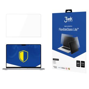 Nepraskající hybridní sklo na Apple MacBook Pro 14" M1/M2/M3/M4 - 3mk FlexibleGlass Lite