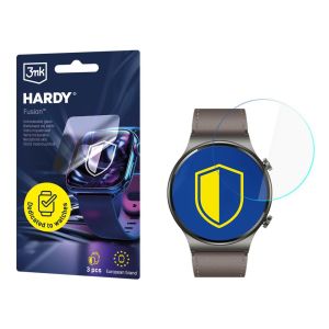 Hybridní sklo na smartwatch Huawei Watch GT 2 Pro - 3mk HARDY® Fusion Watch Protection™