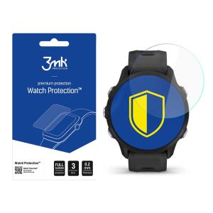 Ochranné sklo na displej chytrých hodinek Garmin Forerunner 955 - 3mk Watch Protection
