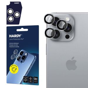 Ochrana objektivu na Apple iPhone 15 Pro - 3mk HARDY Lens Protection Pro