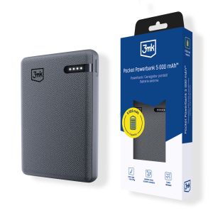 Kapesní powerbanka 3mk Pocket Powerbank™ 5000mAh 12W USB-C