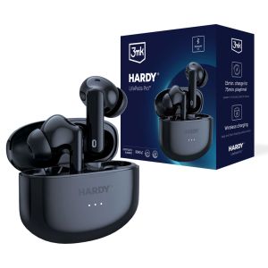 Bezdrátová sluchátka s ANC - 3mk HARDY LifePods Pro Black