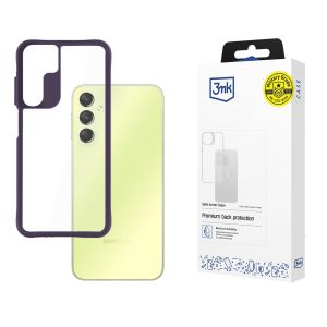Pouzdro na Samsung Galaxy A25 5G - 3mk Satin Armor Case+ Purple