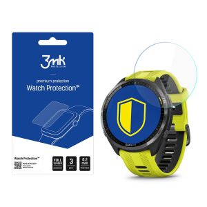 Ochranná fólie na displej chytrých hodinek Garmin Forerunner 965 - 3mk Watch Protection
