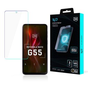 Ochranná fólie na Motorola Moto G55 5G - 3mk 1UP ochránce obrazovky (3 kusy)