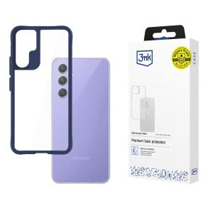 Pouzdro na Samsung Galaxy A54 5G - 3mk Satin Armor Case+ Modré