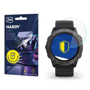 Hybridní sklo na smartwatch Garmin Approach S62 - 3mk HARDY® Fusion Watch Protection™