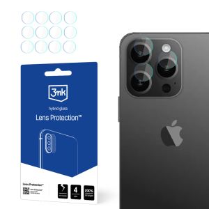 Sklo na objektiv fotoaparátu do Apple iPhone 15 Pro - 3mk Lens Protection