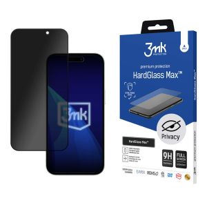 Sklo na ochranu soukromí pro Apple iPhone 16 Pro - 3mk HardGlass Max Privacy