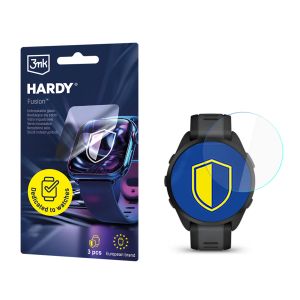 Hybridní sklo na smartwatch Garmin Forerunner 165/ 165 Music - 3mk HARDY® Fusion Watch Protection™