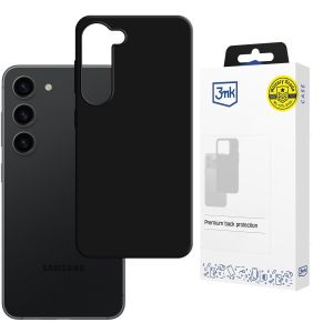 Puzdrá silikonové na Samsung Galaxy S23 5G - 3mk HARDY® Mellow Case™ Black