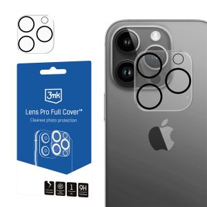 Pancéřová ochrana přístroje pro Apple iPhone 14 Pro - 3mk Lens Pro Full Cover