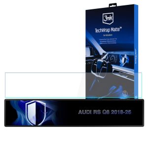Matná ochranná fólie na obrazovku hodinek pro AUDI RS Q8 2018-26 - 3mk TechWrap Matte Cluster
